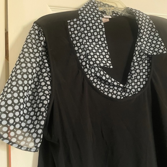 Fashion Bug polka dot top 18/20 - Picture 6 of 7